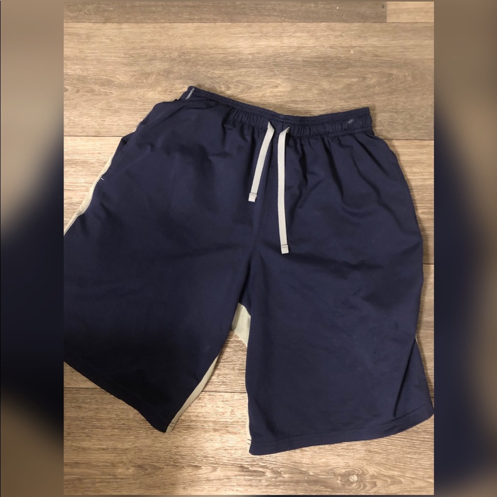 Under Armour blue/grey shorts sz M
